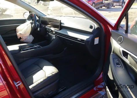 2025 Hyundai Sonata Hybrid Limited from USA, damaged, VIN KMHL54JJ1SA110187